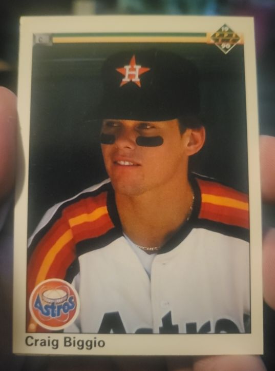 1990 Upper Deck #104 Craig Biggio — front