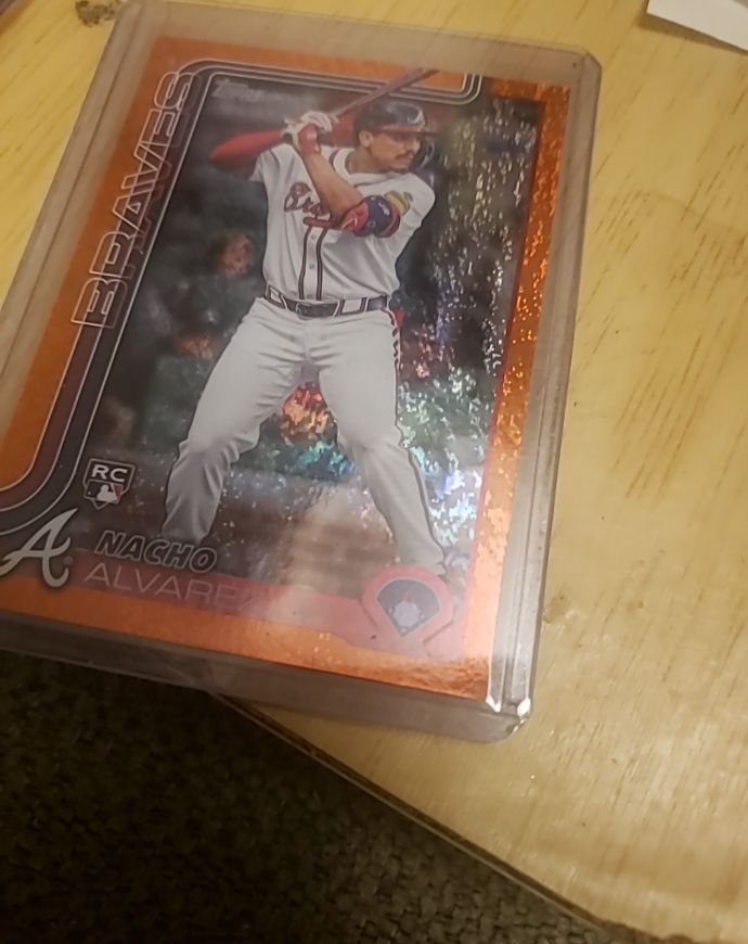 2025 Topps Series 1 #223 Nacho Alvarez Jr. — front