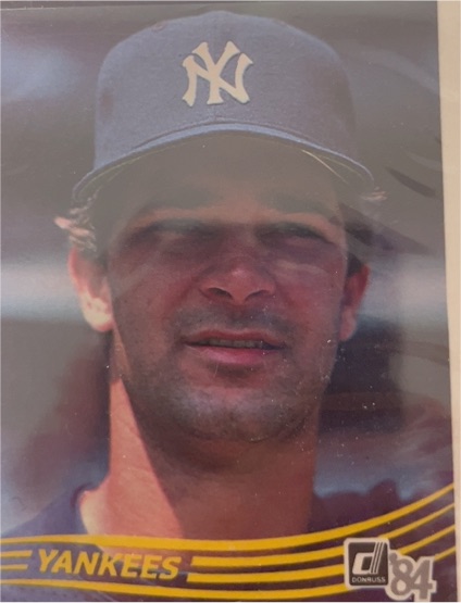 1984 Donruss #84 Don Mattingly — front