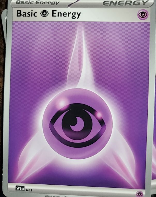 2025 Pokémon Scarlet & Violet #021 Basic Psychic Energy — front