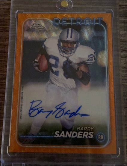 2024 Topps Chrome #67 Barry Sanders — front