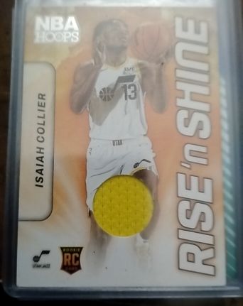2024-25 Panini NBA Hoops Rise 'n Shine #RSM-ICJ Isaiah Collier — front