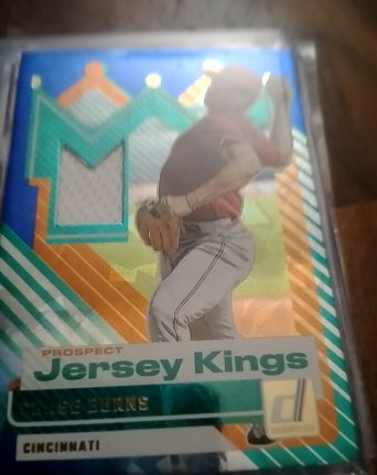 2025 Donruss Jersey Kings #PJK-CB Chase Burns — front