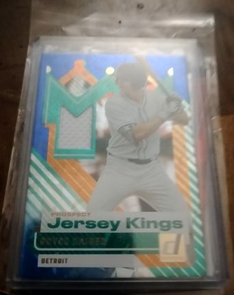 2025 Donruss Prospect Jersey Kings Detroit — front