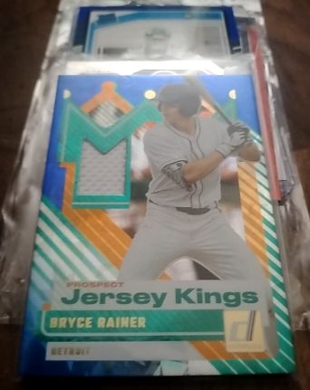 2025 Donruss Prospect Jersey Kings #PJK-BR Bryce Rainer — front