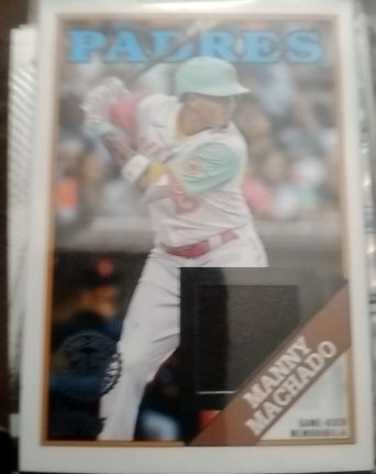 2023 Topps #T88-47 Manny Machado 1988 Topps Baseball 35th Anniversary — front