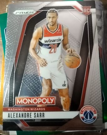 2024-25 Panini Prizm Monopoly #86 Alexandre Sarr — front