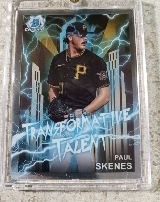 2023 Bowman Chrome Draft #TT-20 Paul Skenes Transformative Talent — front