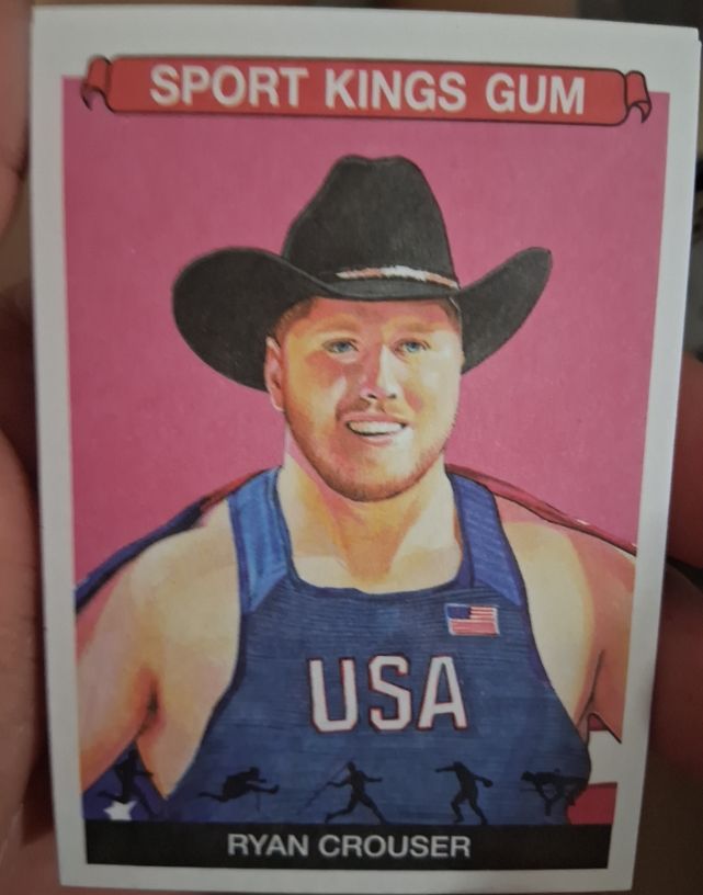 2022 Sportkings Volume 3 #109 Ryan Crouser — front