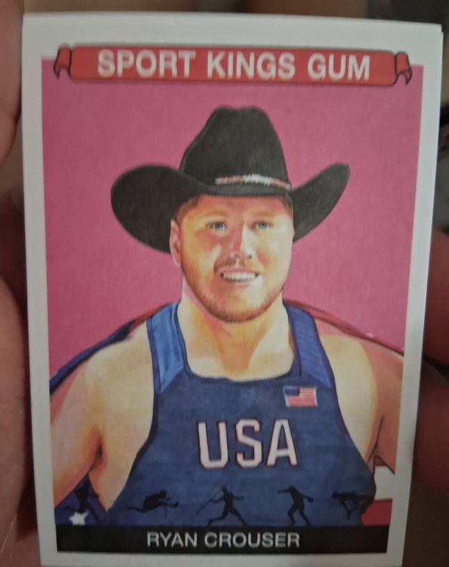 2022 Sportkings Volume 3 #109 Ryan Crouser — front