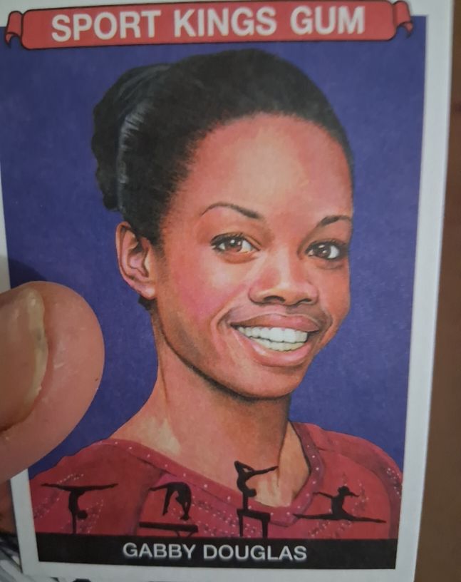 2022 Sport Kings Gum #101 Gabby Douglas — front