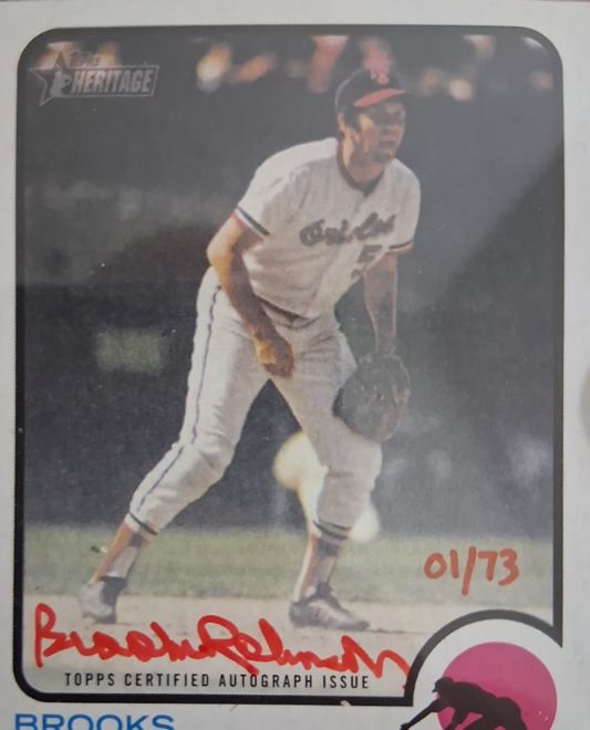 1984 Topps Heritage #73 Brooks Robinson — front