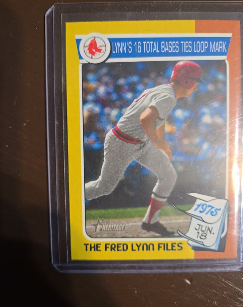 2024 Topps Heritage High Number The Fred Lynn Files #FLF-3 Fred Lynn — front