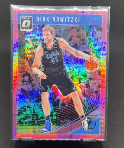 2018-19 Panini Donruss Optic #40 Dirk Nowitzki — front