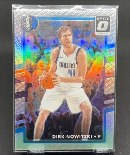 2017-18 Panini Donruss Optic #34 Dirk Nowitzki — front