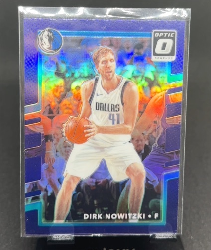 2017-18 Donruss Optic #34 Dirk Nowitzki — front