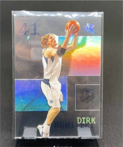 2003-04 Fleer E-X Acetate #46 Dirk Nowitzki — front