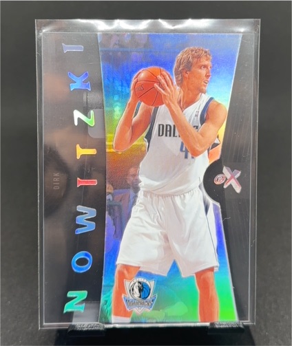 2006-07 Fleer E-X Acetate #7 Dirk Nowitzki — front