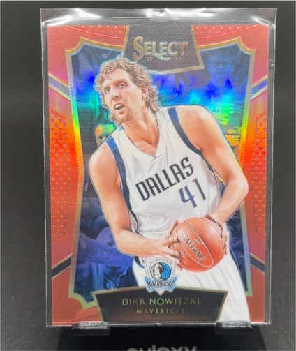 2015-16 Panini Select #33 Dirk Nowitzki — front