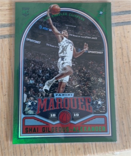 2018-19 Panini Chronicles Marquee #267 Shai Gilgeous-Alexander — front