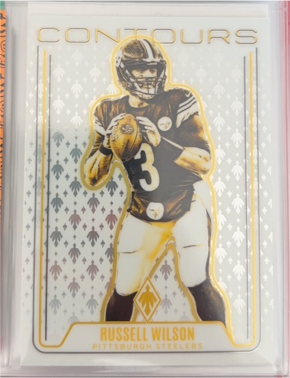 2024 Panini Phoenix #CON-RWN Russell Wilson Contours — front