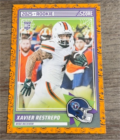 2025 Panini Score A Treat #6 Xavier Restrepo — front