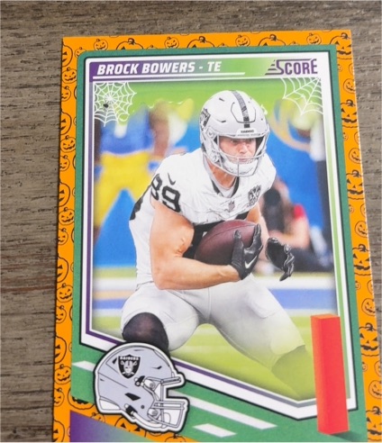 2025 Panini Score A Treat #36 Brock Bowers — front