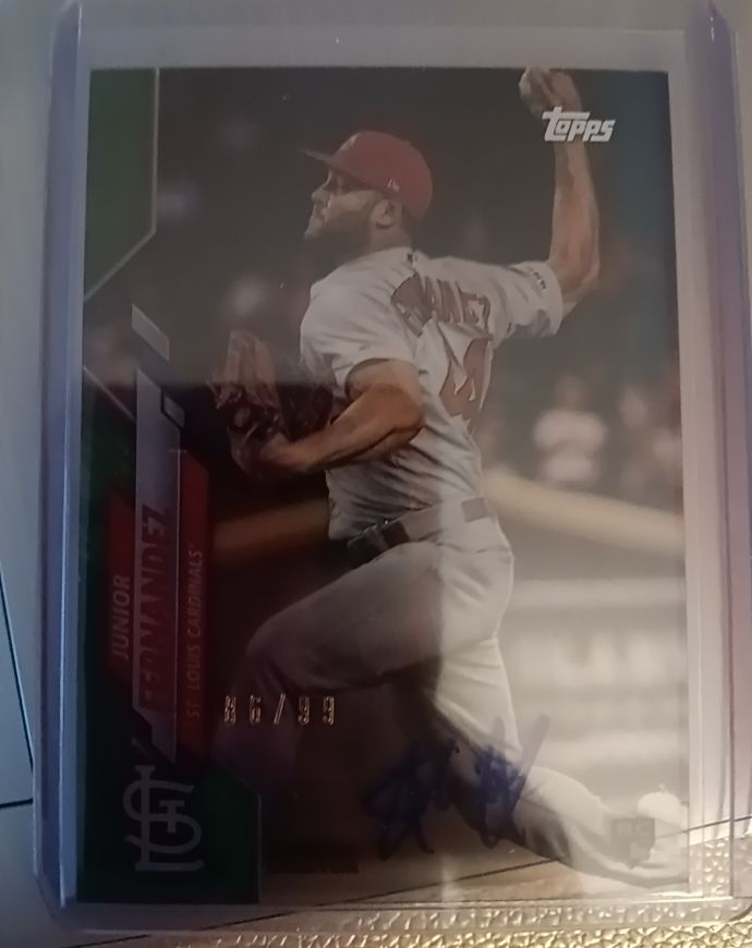 2020 Topps Update Series #TC-IF Junior Fernandez — front
