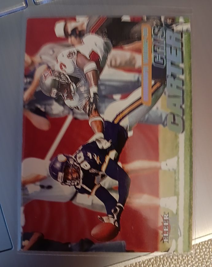 2001 Fleer Ultra #50 Cris Carter — front