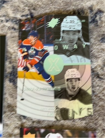 2022-23 Upper Deck Extended Series 1997-98 SPx Retro #SPX-8 Connor McDavid — front