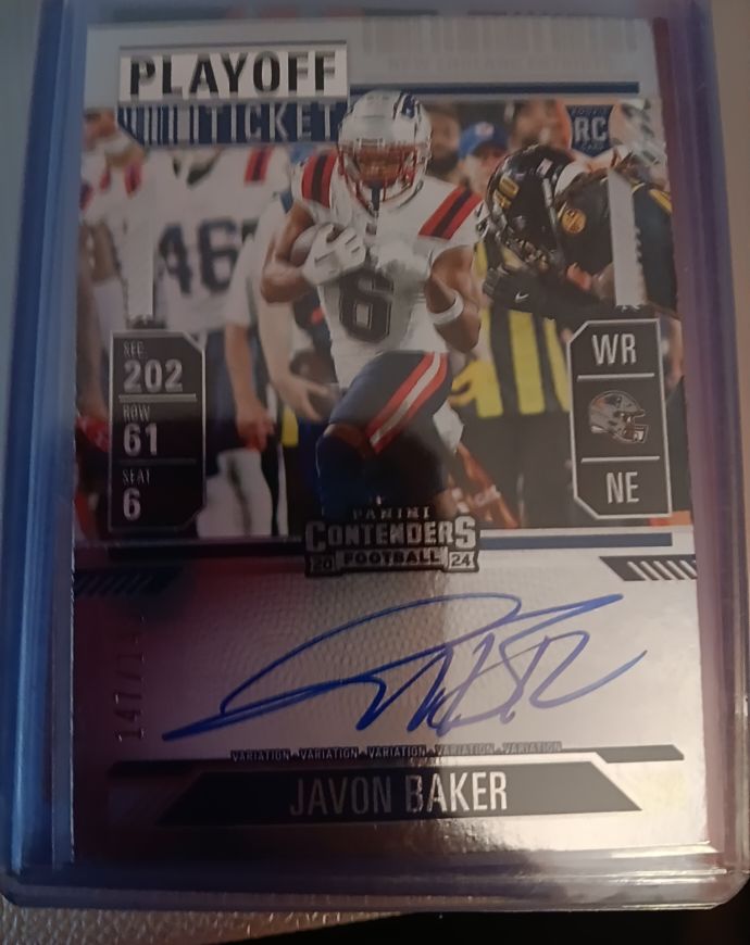 2024 Panini Contenders #142 Javon Baker — front