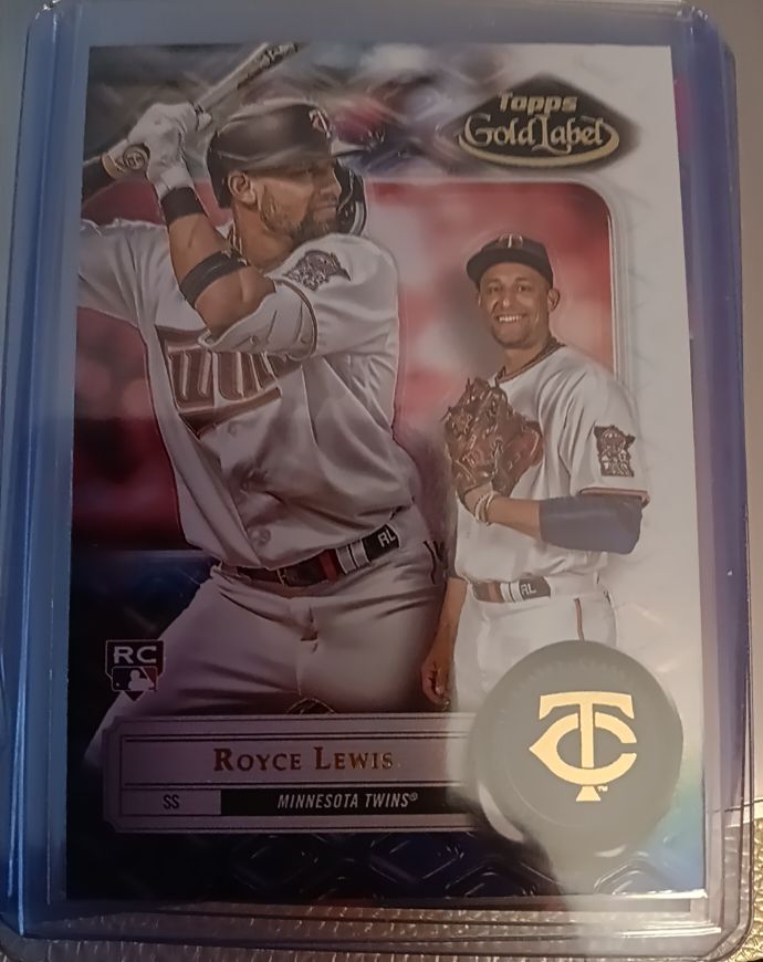 2022 Topps Gold Label #86 Royce Lewis — front