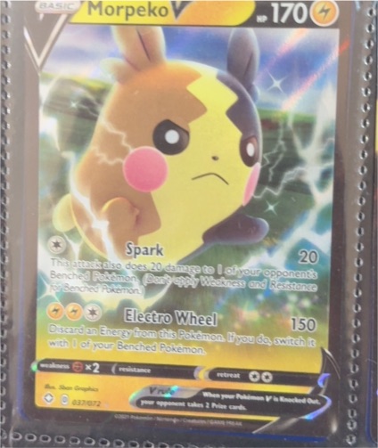 2020 Pokémon Sword & Shield #079 Morpeko V — front