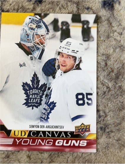2022-23 Upper Deck UD Canvas #C379 Semyon Der-Arguchintsev — front