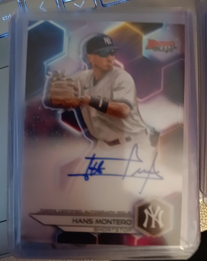 2023 Bowman's Best #B23-HM Hans Montero — front