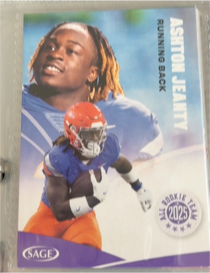2025 Sage All Rookie Team #162 Ashton Jeanty — front