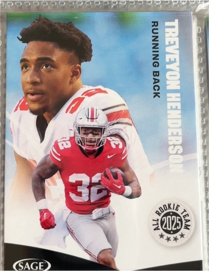 2025 SAGE #153 Treveyon Henderson — front