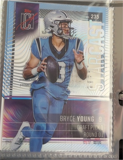 2024 Topps Signature Class #SC-5 Bryce Young Star Cast — front