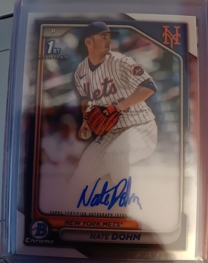 2024 Bowman Draft Chrome #CPA-ND Nate Dohm — front