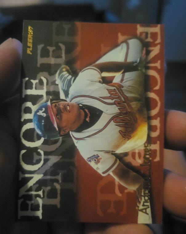 1997 Fleer #704 Andruw Jones Encore — front