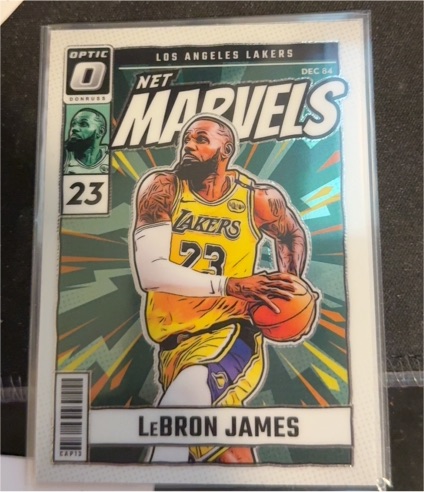 2024-25 Panini Donruss Optic #24 LeBron James Net Marvels — front