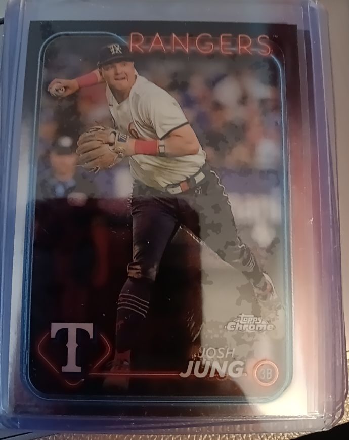 2024 Topps Chrome #214 Josh Jung — front