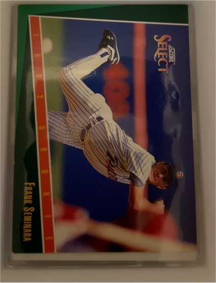 1993 Score Select #277 Frank Seminara — front