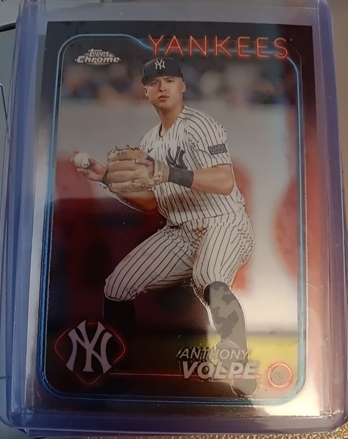 2024 Topps Chrome #236 Anthony Volpe — front