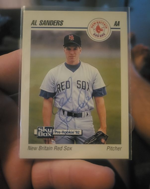 1992 SkyBox AA #AA Al Sanders — front