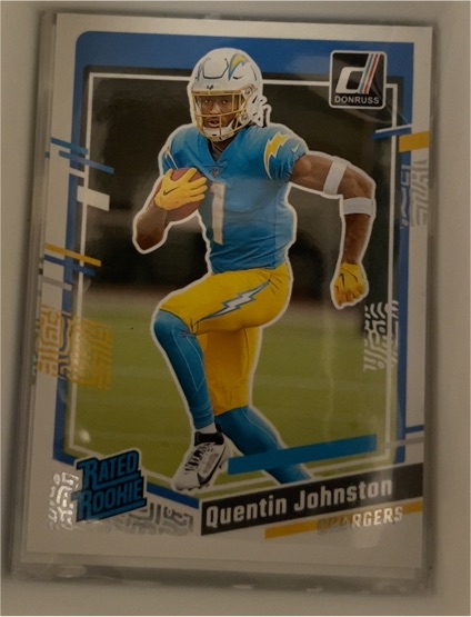 2023 Donruss #353 Quentin Johnston — front