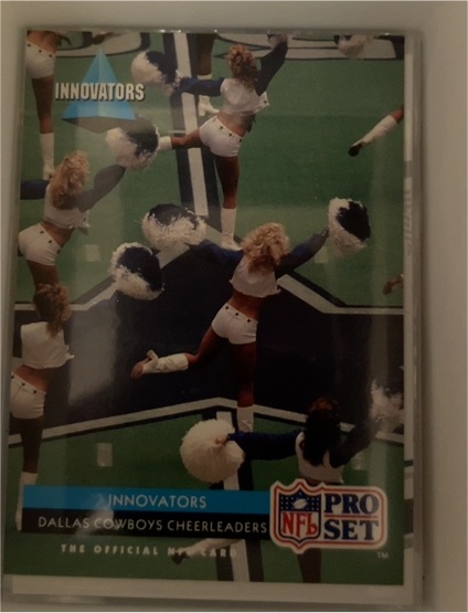 1992 Pro Set #35 Dallas Cowboys Cheerleaders — front