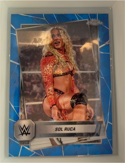 2025 Topps Chrome WWE #24 Sol Ruca — front