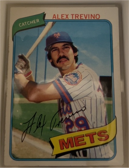 1980 Topps #537 Alex Trevino — front