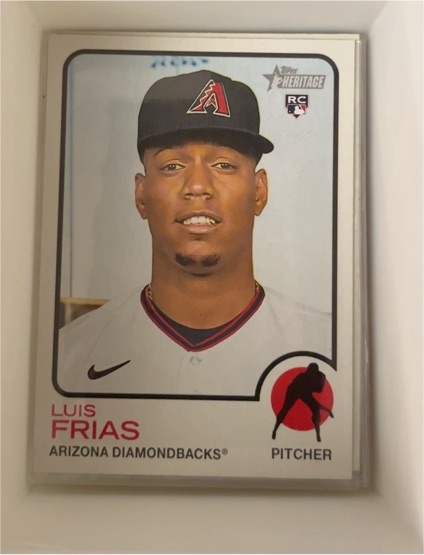 2022 Topps Heritage #175 Luis Frias — front